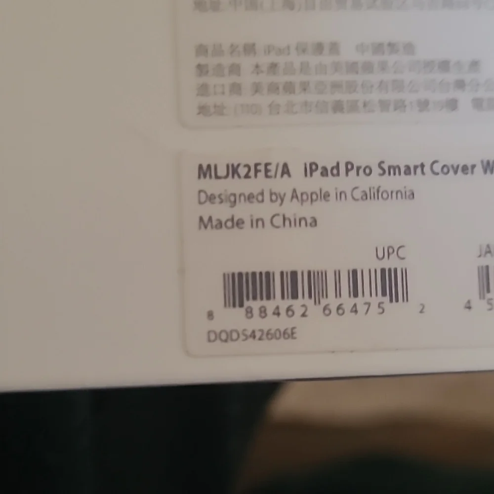 Ipad pro Smart cover NIB